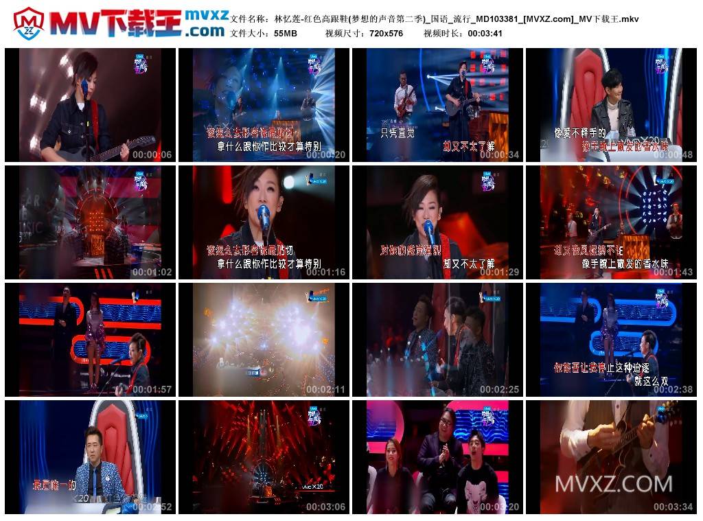 林忆莲-红色高跟鞋(梦想的声音第二季)_国语_流行_MD103381